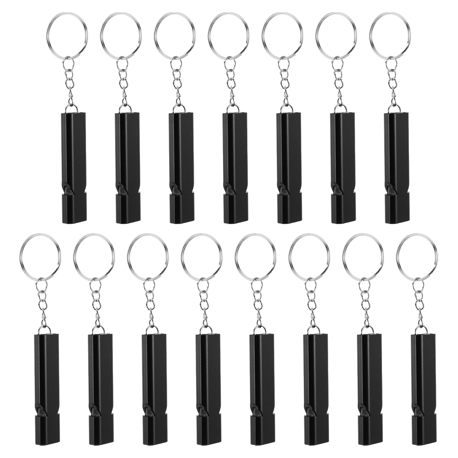 15Pcs Outdoor Survival Whistle - Emergency Whistle Loud ulasan dan harga