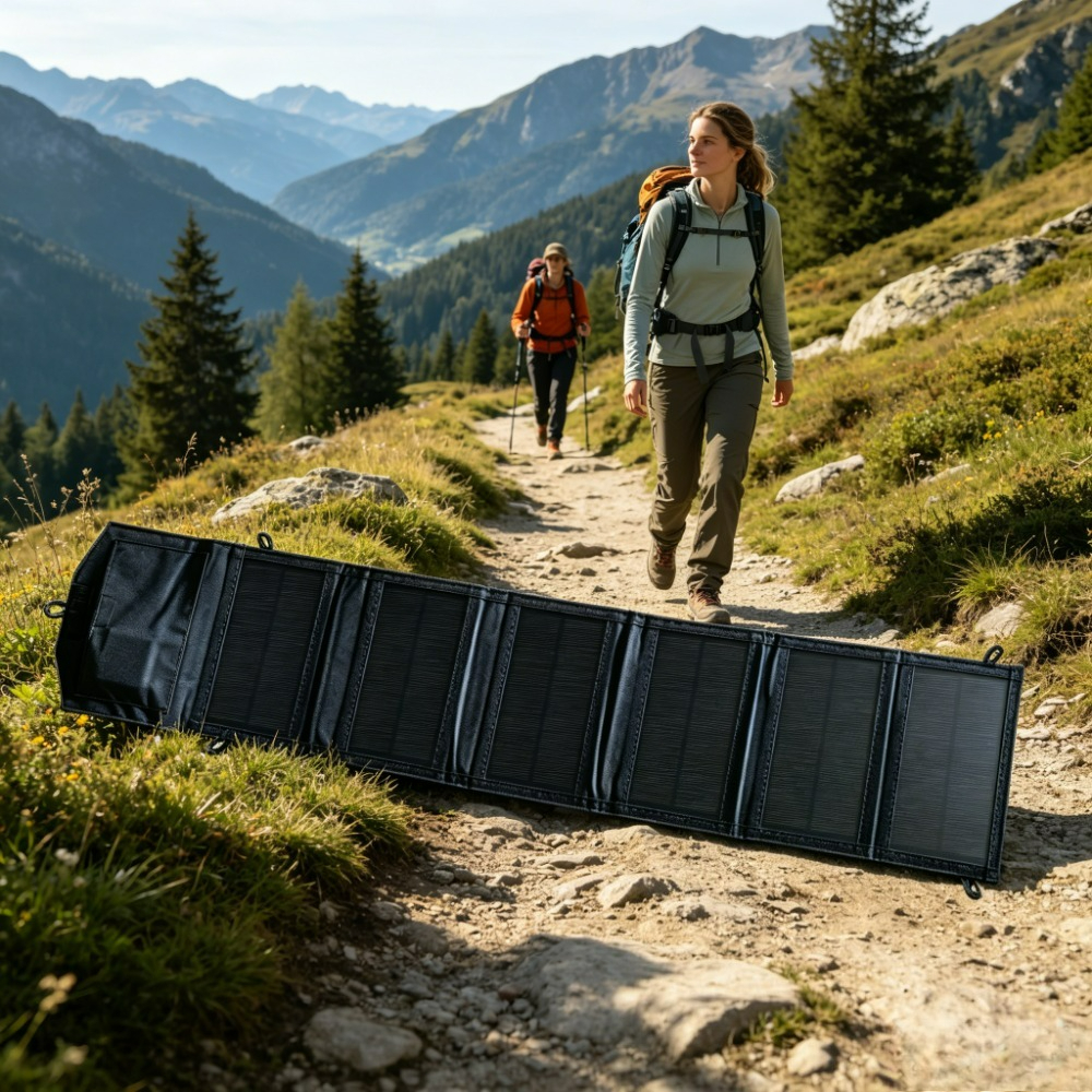 Backpack Carry Foldable Waterp - Solar Emergency Charger ulasan dan harga