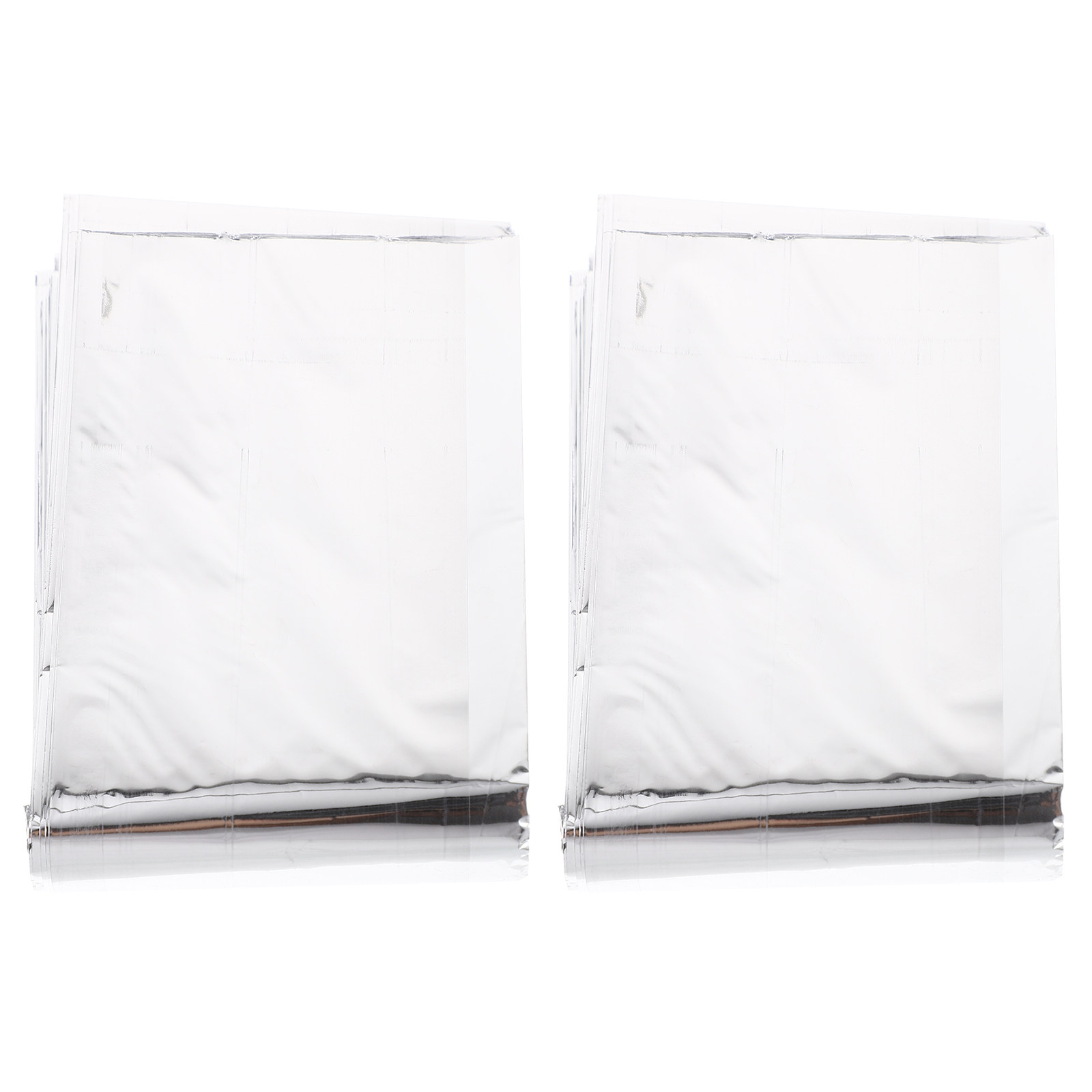 2Pcs 210x130cm Foldable Portab - Survival Blanket Reflective ulasan dan harga