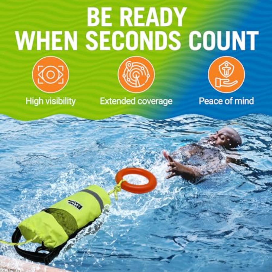 Water Throw Bag for Rescue Rop - Rescue Rope Throw ulasan dan harga