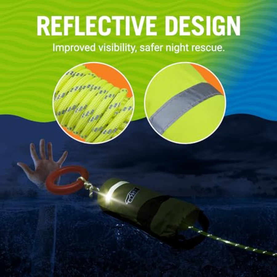 Water Throw Bag for Rescue Rop - Rescue Rope Throw ulasan dan harga