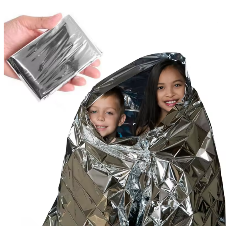 Reflective Mylar Heat Retentio - Survival Blanket Reflective ulasan dan harga