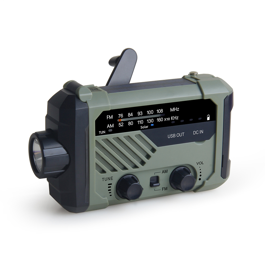 Emergency Solar Radio with Han - Solar Emergency Charger ulasan dan harga