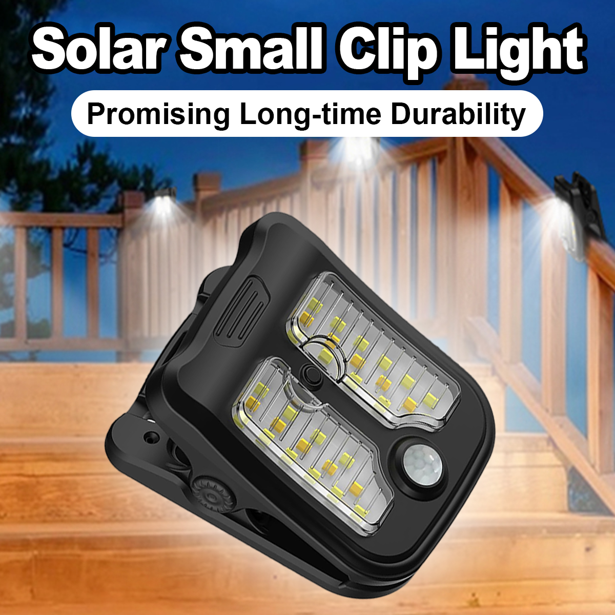 Solar Clip Led Light Motion Se - Solar Emergency Charger ulasan dan harga