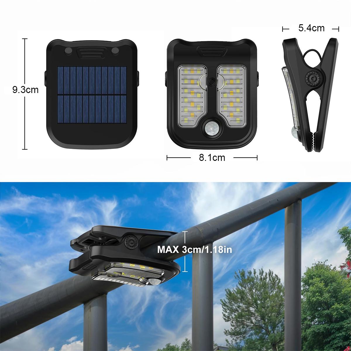 Solar Clip Led Light Motion Se - Solar Emergency Charger ulasan dan harga