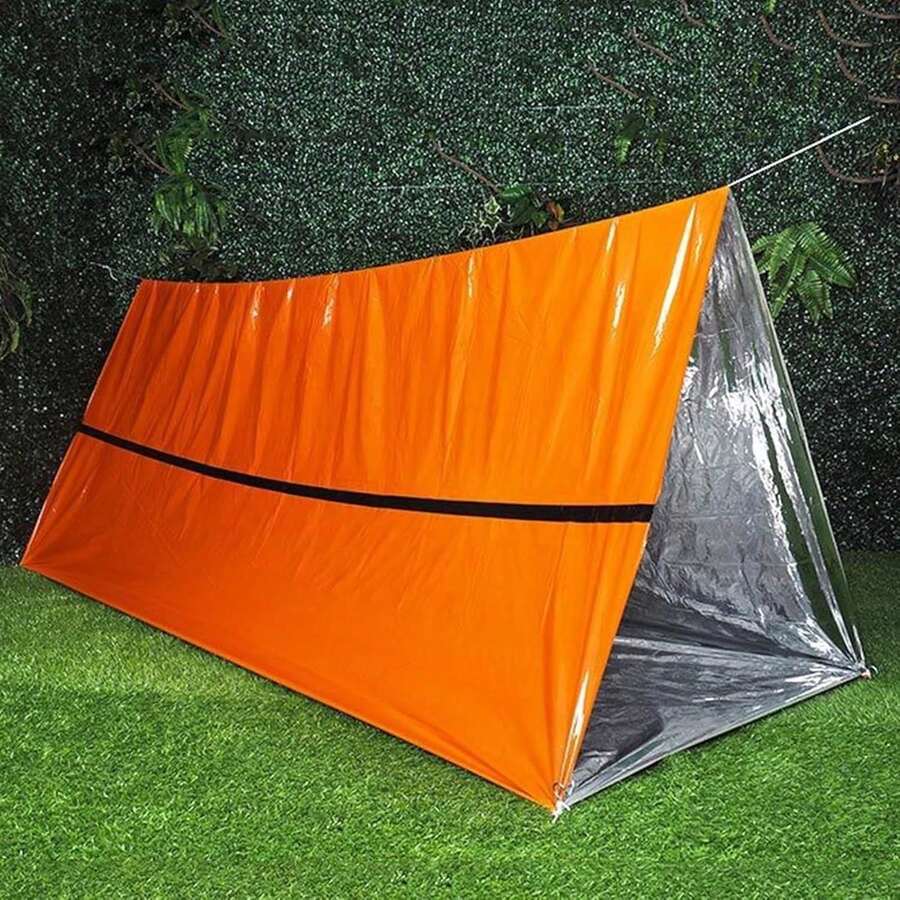 Portable Emergency Pyramid Ten - Survival Blanket Reflective ulasan dan harga