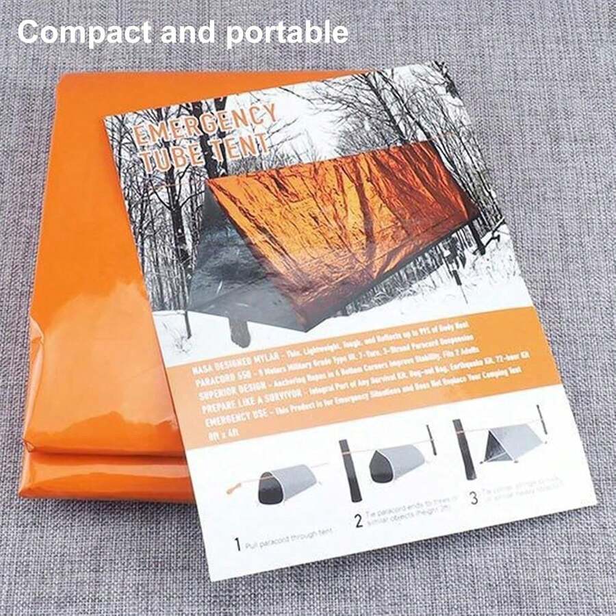 Portable Emergency Pyramid Ten - Survival Blanket Reflective ulasan dan harga