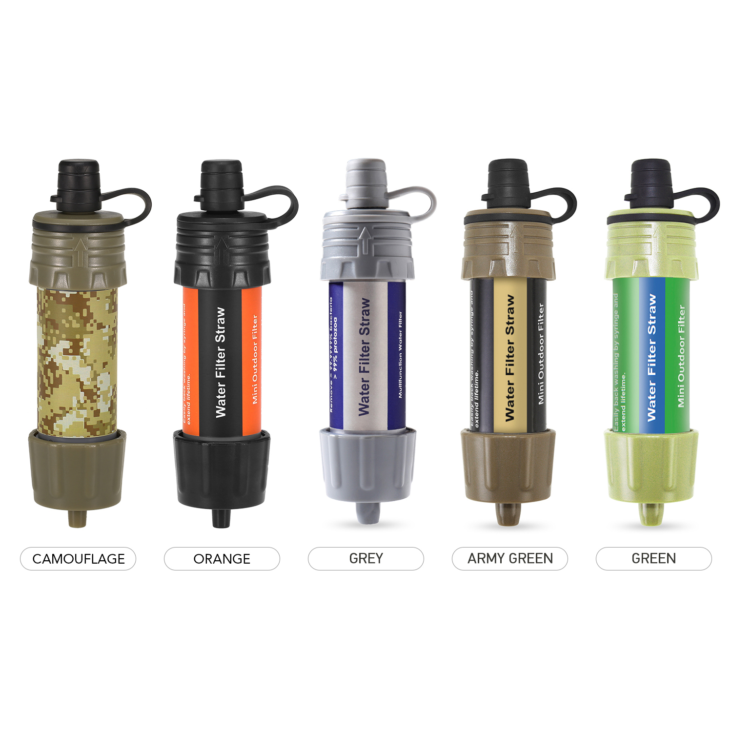 Outdoor Water Filter Straw Wat - Water Purification Straw ulasan dan harga