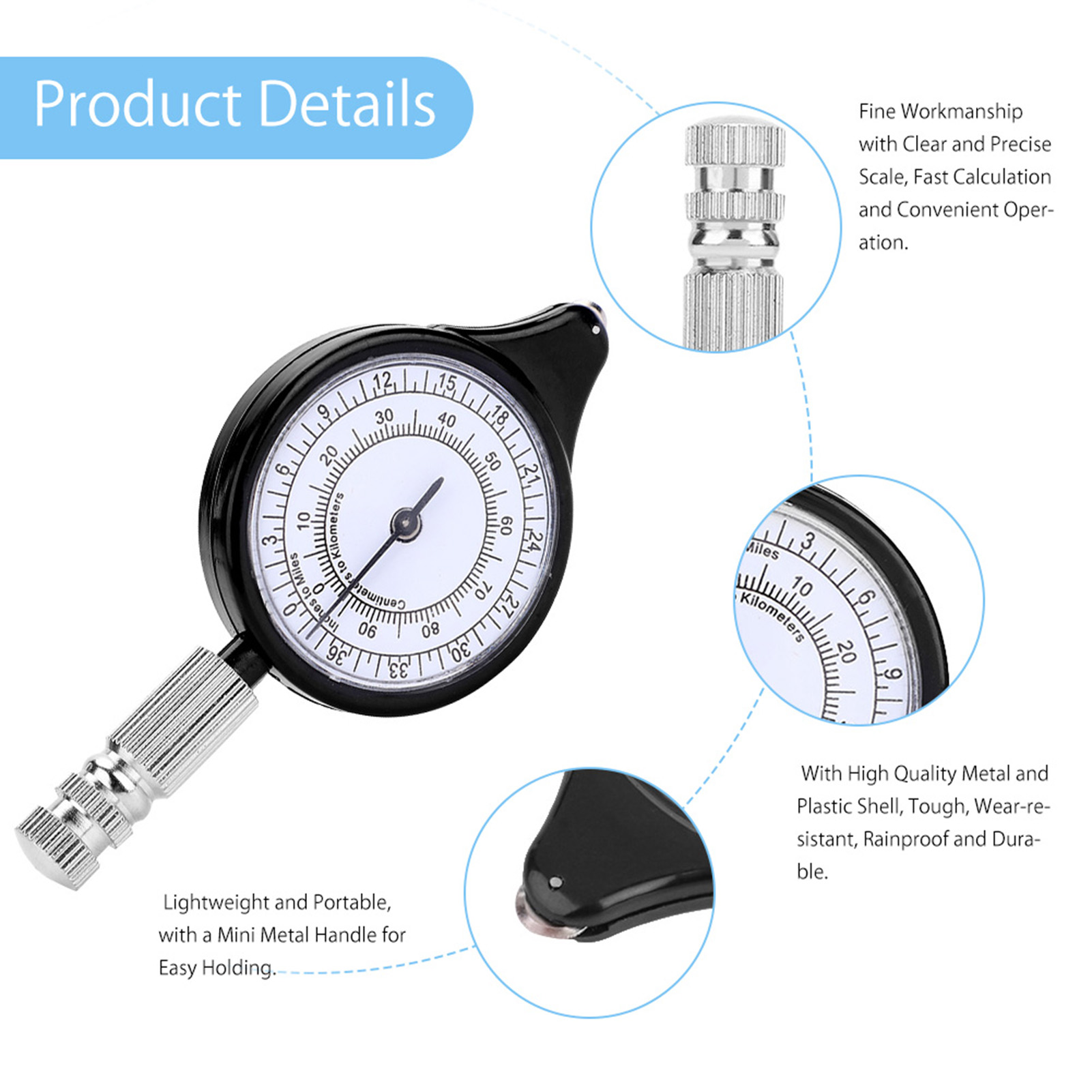 Map Measuring Finder Outdoor M - Compass Lensatic ulasan dan harga