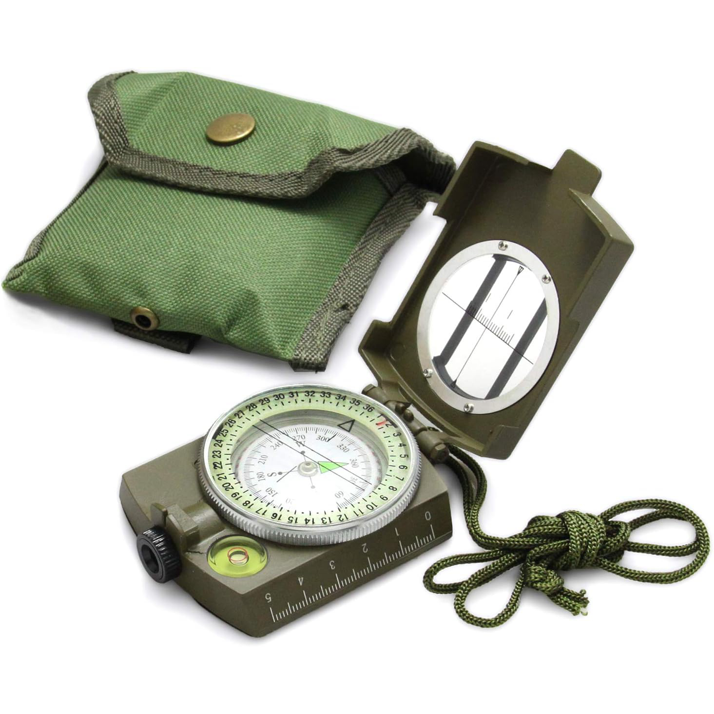 Metal Tactical Survival Milita - Compass Lensatic ulasan dan harga